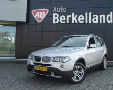 BMW X3 - 1.8d EXE 145pk*NAP* Navigatie, Airco, Leer, 104DKM met NAP, Nieuwstaat .Nwe APK *Altijd ze - 1