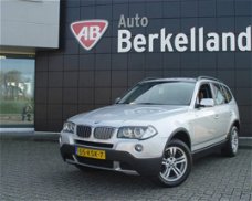 BMW X3 - 1.8d EXE 145pk*NAP* Navigatie, Airco, Leer, 104DKM met NAP, Nieuwstaat .Nwe APK *Altijd ze