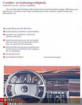 MERCEDES KIJK OP VEILIGHEID 1973 BROCHURE - 2