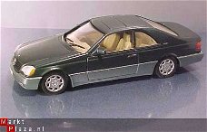 MINICHAMPS MERCEDES 600 SEC (GROEN)