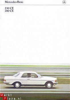 MERCEDES 230/280 CE (1981) BROCHURE - 1