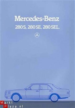 MERCEDES 280S/SE/SEL (1981) BROCHURE - 1
