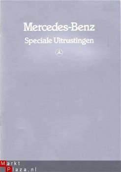 MERCEDES SPECIALE UITRUSTINGEN 1982 BROCHURE - 1