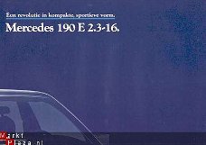 MERCEDES 190E 2.3-16 (1984) BROCHURE