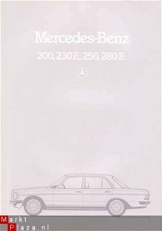 MERCEDES 200 SERIE (1982) BROCHURE