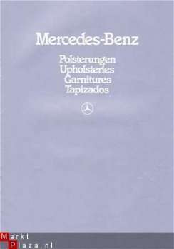 MERCEDES POLSTERUNGEN (1982) BROCHURE - 1