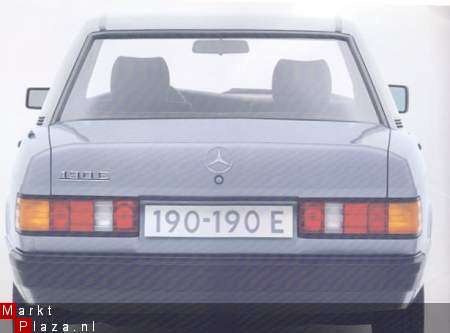 MERCEDES 190/190E (1983) BROCHURE - 2