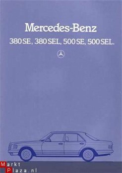 MERCEDES 380/500/SE/SEL (1981) BROCHURE - 1
