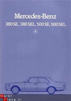 MERCEDES 380/500/SE/SEL (1981) BROCHURE