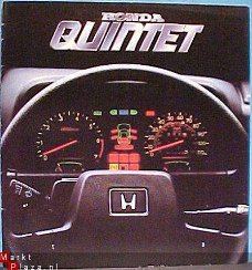 1982 HONDA QUINTET BROCHURE