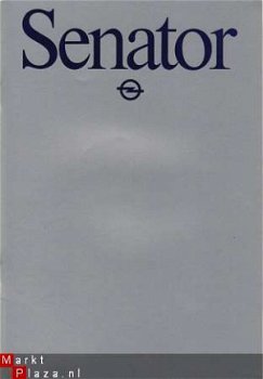 OPEL SENATOR (1982) BROCHURE - 1