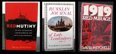 [Rusland] 3 Boeken o.a. Red Mutiny (Potemkin) Red Mirage