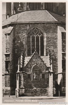 Alkmaar, Poortje Grote Kerk 1953 - 1