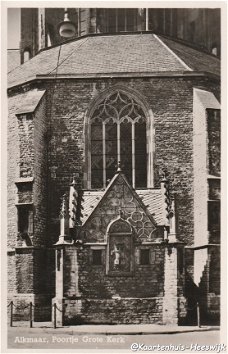 Alkmaar, Poortje Grote Kerk 1953