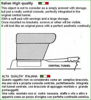 Armsteun VW Golf V / VI 03-13 / Jetta 05-11 skai Braccioli - 4