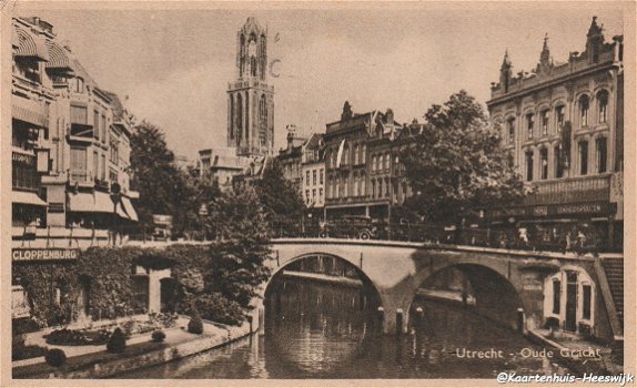 Utrecht Oude Gracht 1951 - 1