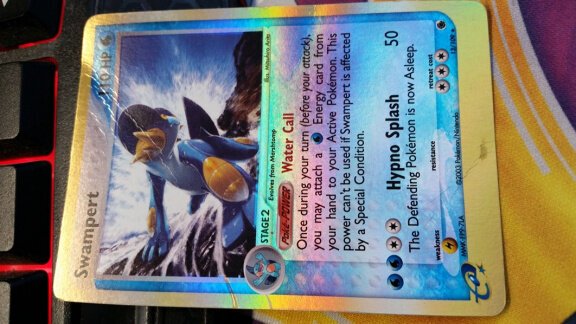 Swampert 13/109 Holo (reverse) Ex Ruby and Sapphire GEBRUIKT - 0