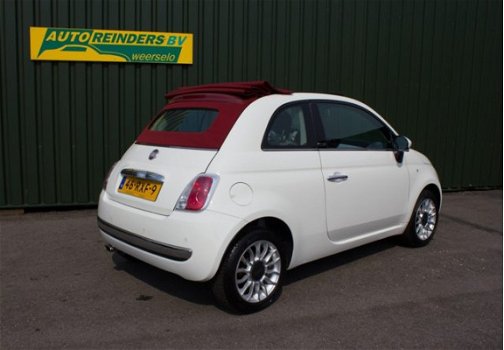 Fiat 500 C - 500c 1.2i Cabriolet Lounge Automaat + Navi / Airco / Garantie - 1