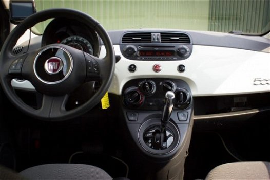 Fiat 500 C - 500c 1.2i Cabriolet Lounge Automaat + Navi / Airco / Garantie - 1