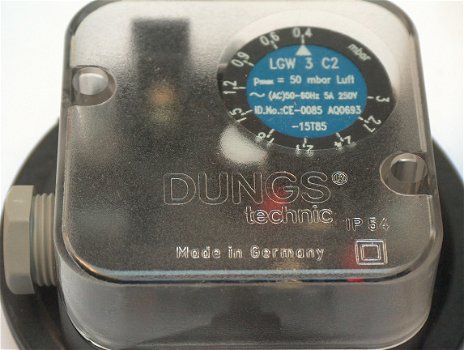 Dungs LGW 3 C2 luchtdrukschakelaar - 2