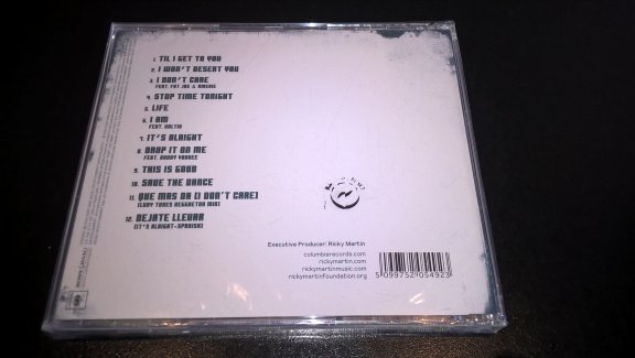 Ricky martin life cd nieuw en geseald - Afbeelding 2