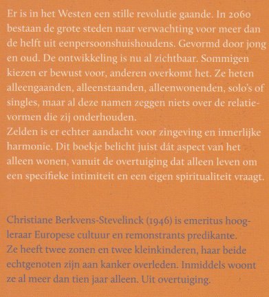 Het intieme van alleen leven - de spiritualiteit van de single - Afbeelding 2
