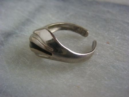 Oude zilveren ring - 2