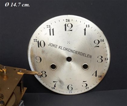 === Tafelklok uurwerk = Pheilkreuz = oud === 39585 - 3