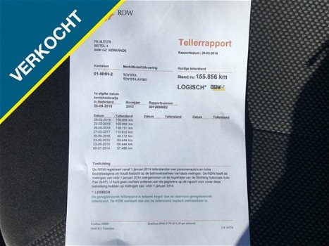 Toyota Aygo - 1.0-12V Comfort Airco stuurbekr topstaat - 1