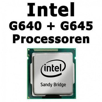 Intel i7-3770, i5-3470, i5-2400, G645 | 1155 Processors - 3