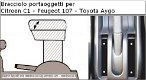 Armsteun C1 / 107 / Aygo 05-14 verstelbaar skai Braccioli - 7 - Thumbnail