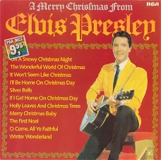 LP - Elvis Presley - A merry christmas from Elvis Presley