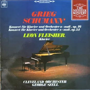 LP - Grieg, Schumann - Leon Fleisher, piano - 0