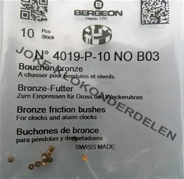 = Bergeon bouchons = B 03 = Brons = 30968 - 0