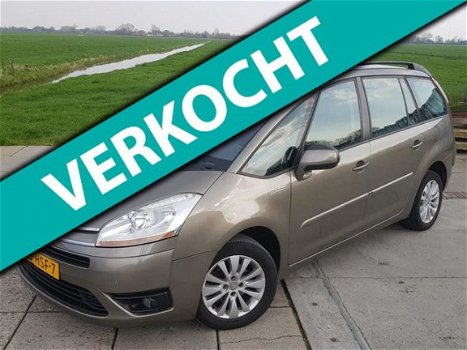 Citroën Grand C4 Picasso - 1.6 Hdif 16V 2009 Bruin ECC/EX BPM - 1