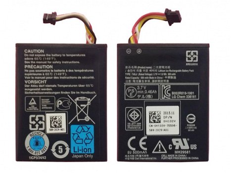 DELL H730互換用バッテリ1.8WH/500MAH 3.7V - 1