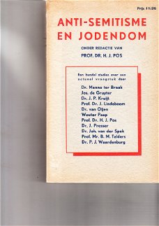 Anti-semitisme en jodendom door H.J. Pos (red)