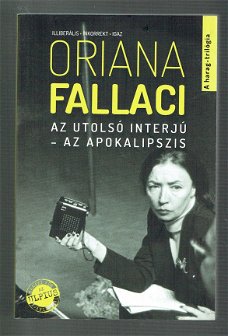 Az utolso interju, az apokalipszis, Oriana Fallaci (hongaars)