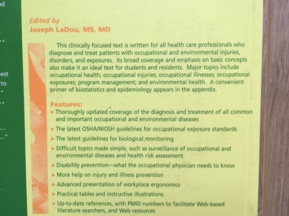 Current occupational & environmental medicine - Joseph Ladou - Afbeelding 3