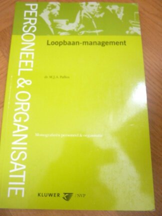Loopbaan-management - M.J.A. Paffen - nr. 1