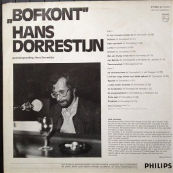 Hans Dorrestijn - Bofkont - LP 1974 - 2
