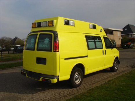 Chevrolet Chevy Van - EX ambulance 6.5 V8 diesel - 1