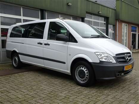 Mercedes-Benz Vito - 110 CDI XXL Airco 9 persoons 2-2-2-3 opstelling verstelbaar Bpm vrij 343 Combi - 1