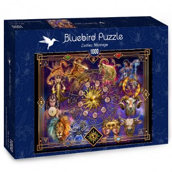 Bluebird Puzzle - Zodiac Montage - 1000 Stukjes - 2