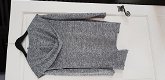 CoolCat lang grijs vest met capuchon maat 170/176 nieuw - 2 - Thumbnail