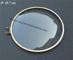 === Pendule deur = bol glas = gebruikt === 39612