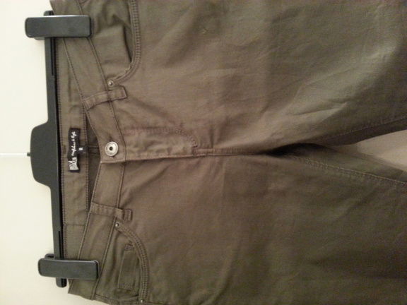 Legergroene broek M - Afbeelding 2