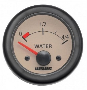 Waterniveaumeter beige 12V D 52mm - 1