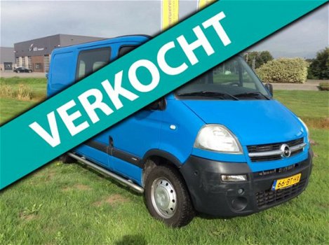 Opel Movano - 2.5 CDTi L1 H1 NAP APK NETJES EN FRIS NW MODEL - 1