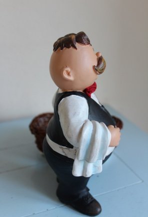 Ober beeldje met mandje - Afbeelding 2